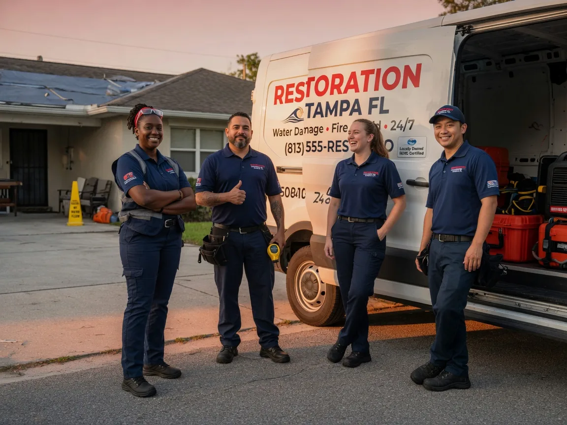 Water Damage Restoration company in Falun, KS